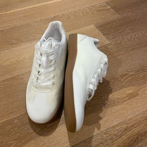 Asos white gumsole sneakers US 13